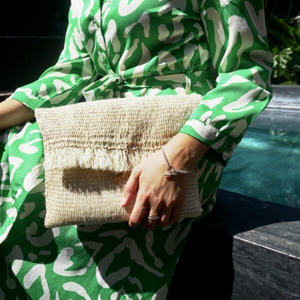 Bolsa De Ixtle Nude Color Natural