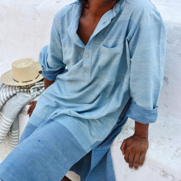 Tunica Descanso  Azul